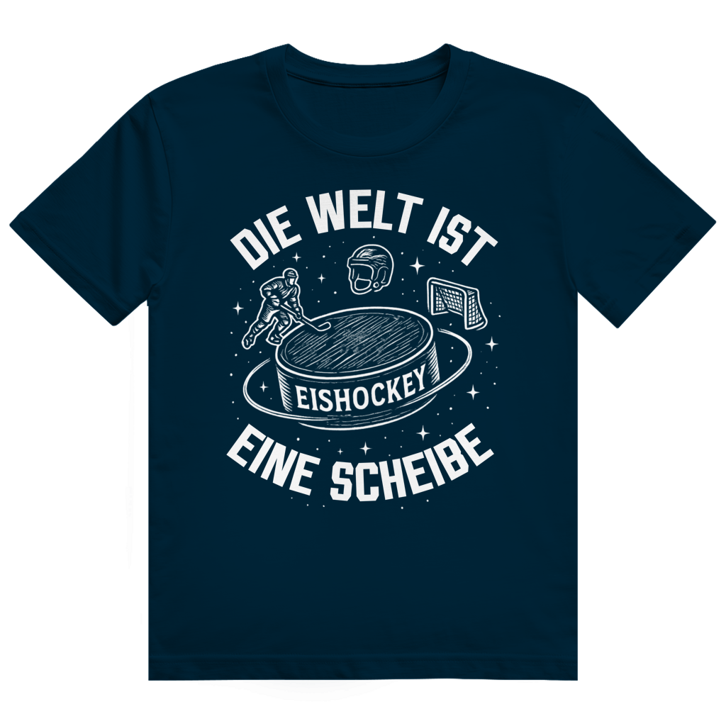 T-Shirt DIE WELT IST EINE SCHEIBE