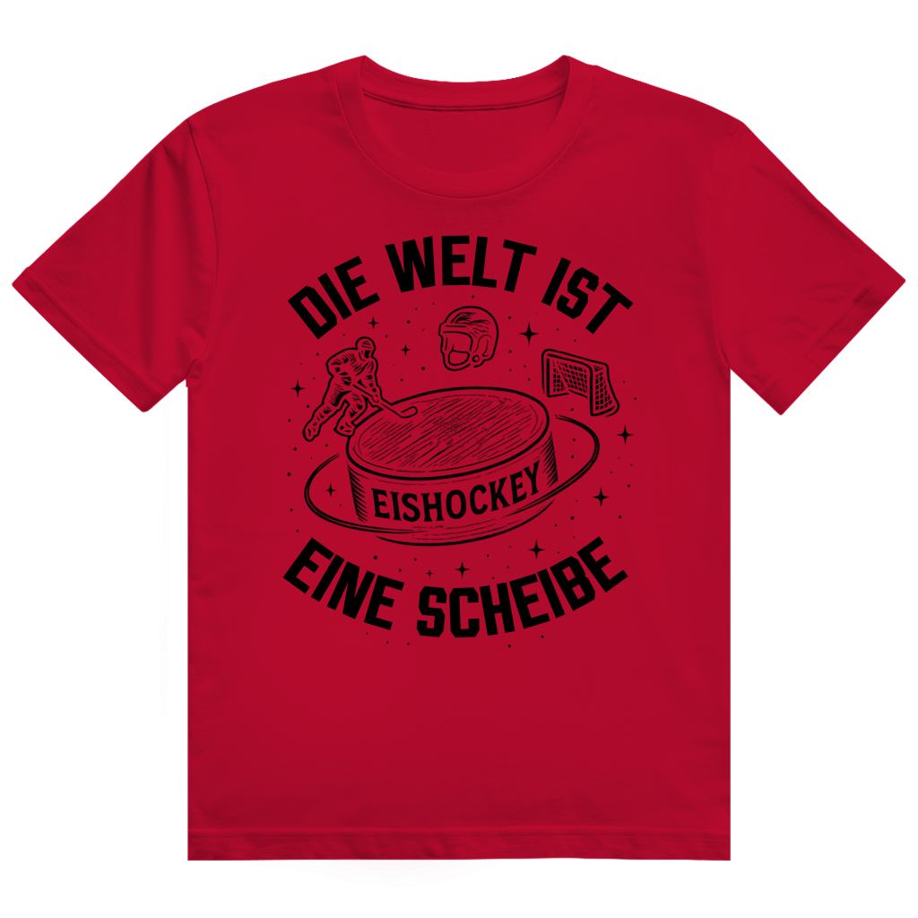 T-Shirt DIE WELT IST EINE SCHEIBE