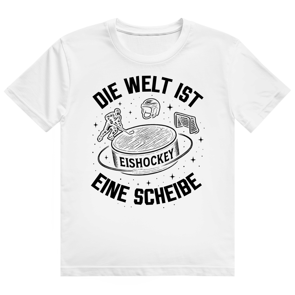 T-Shirt DIE WELT IST EINE SCHEIBE
