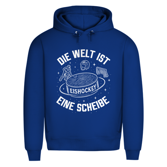 Hoodie DIE WELT IST EINE SCHEIBE