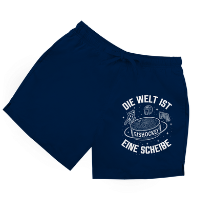 Badehose DIE WELT IST EINE SCHEIBE