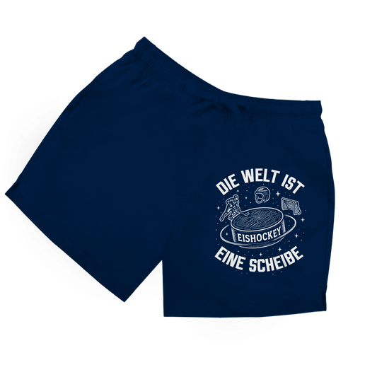 Badehose DIE WELT IST EINE SCHEIBE