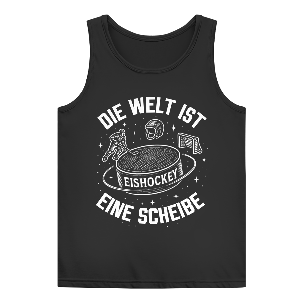 Ladies Tank Top DIE WELT IST EINE SCHEIBE