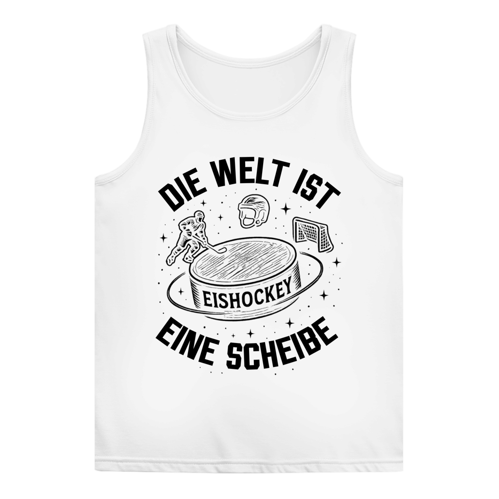 Ladies Tank Top DIE WELT IST EINE SCHEIBE