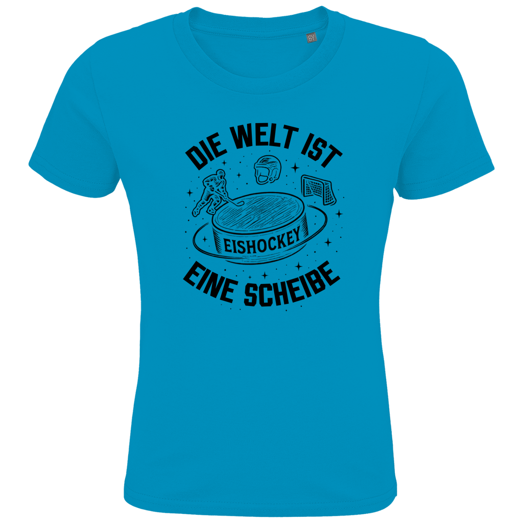 Kids T-Shirt DIE WELT IST EINE SCHEIBE