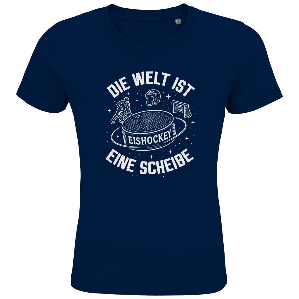Kids T-Shirt DIE WELT IST EINE SCHEIBE