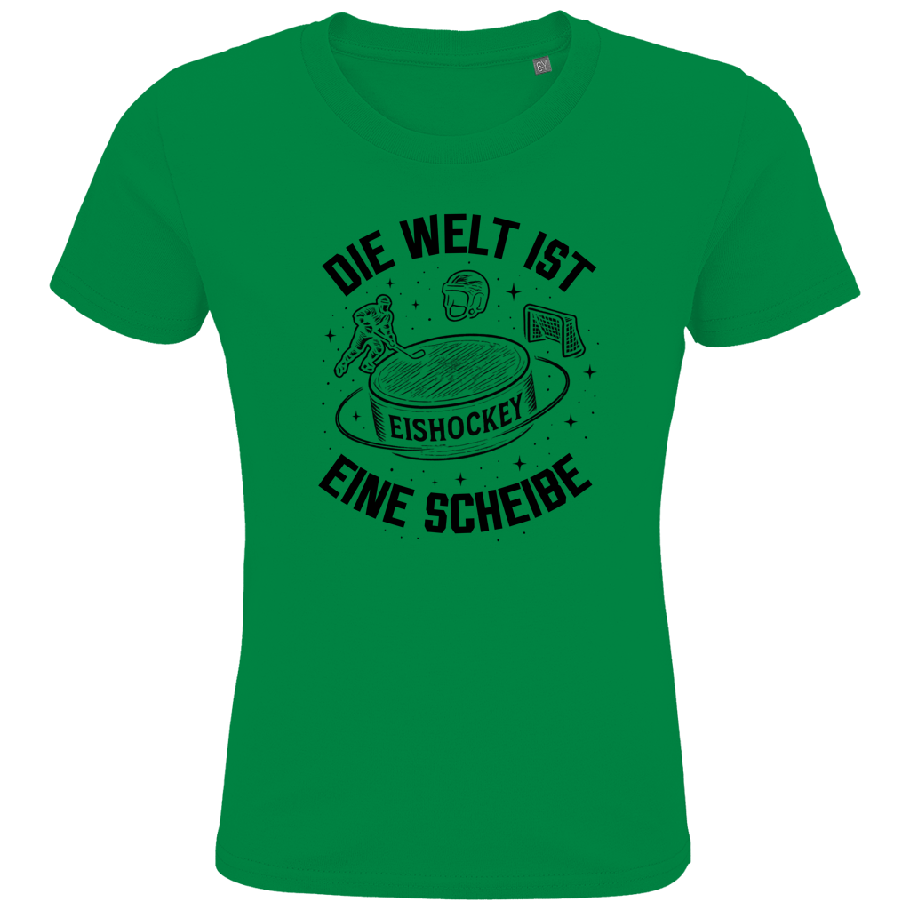 Kids T-Shirt DIE WELT IST EINE SCHEIBE