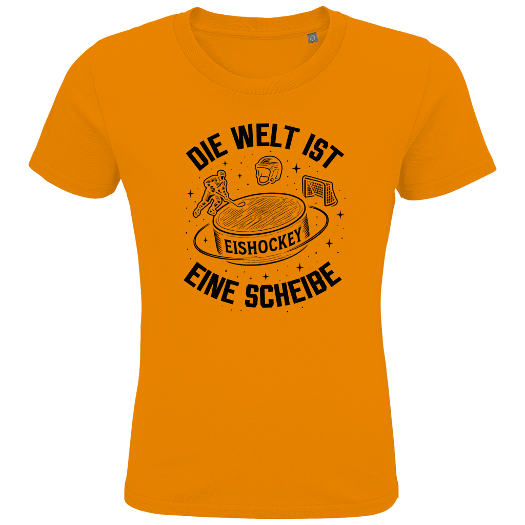 Kids T-Shirt DIE WELT IST EINE SCHEIBE