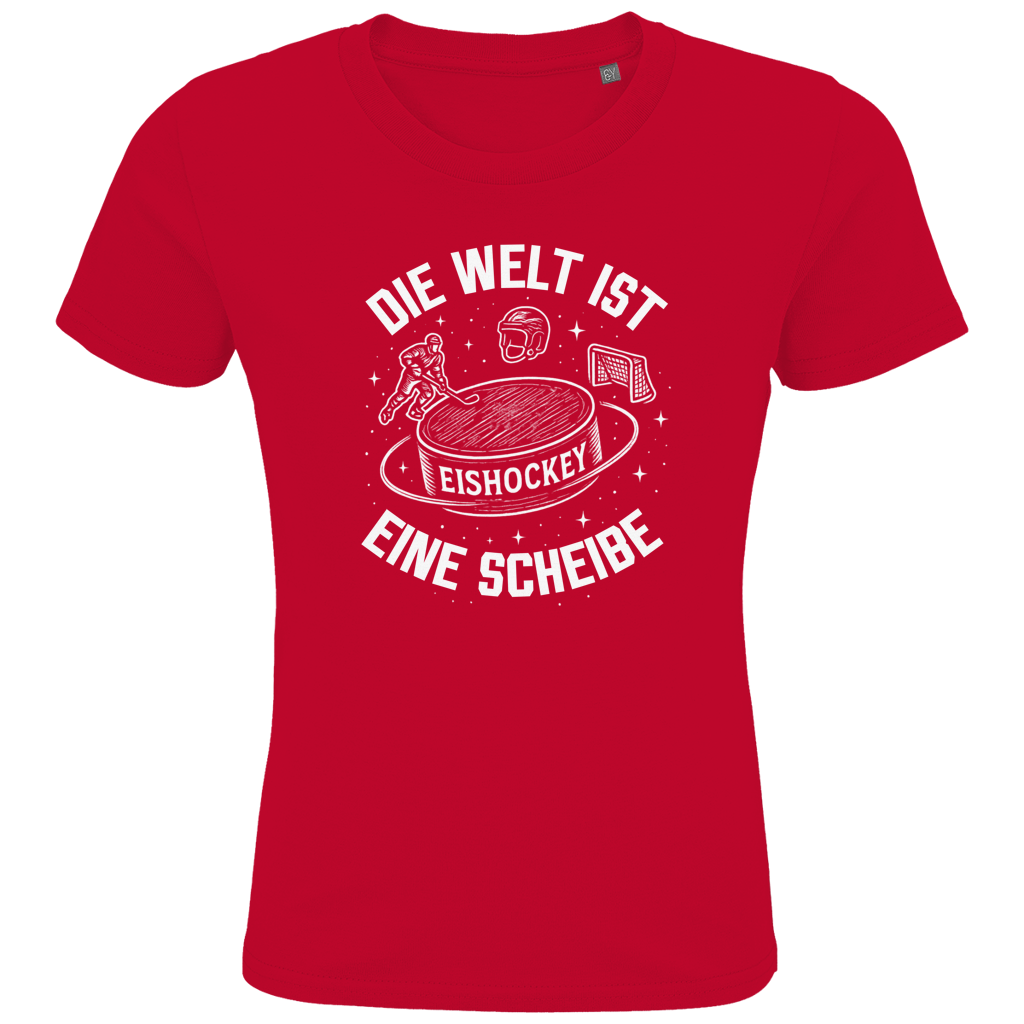 Kids T-Shirt DIE WELT IST EINE SCHEIBE