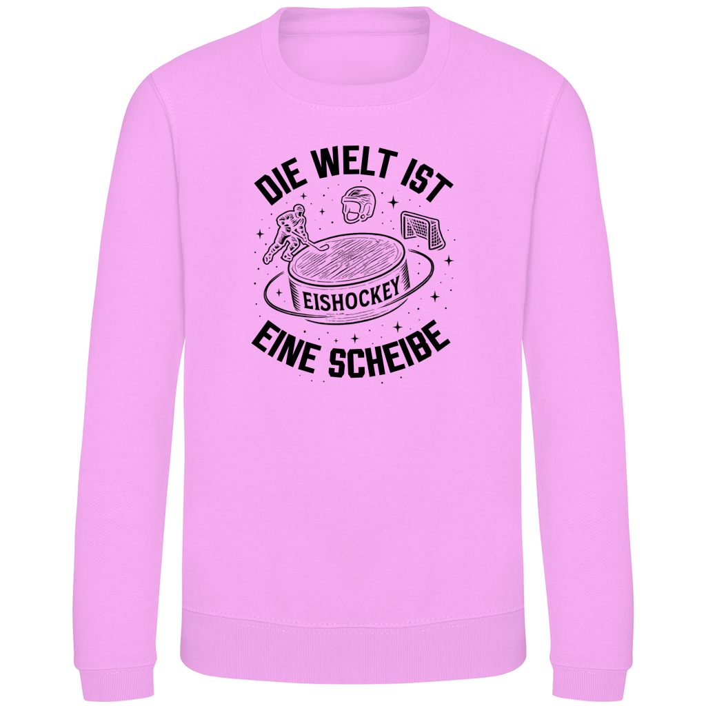 Kids Sweatshirt DIE WELT IST EINE SCHEIBE