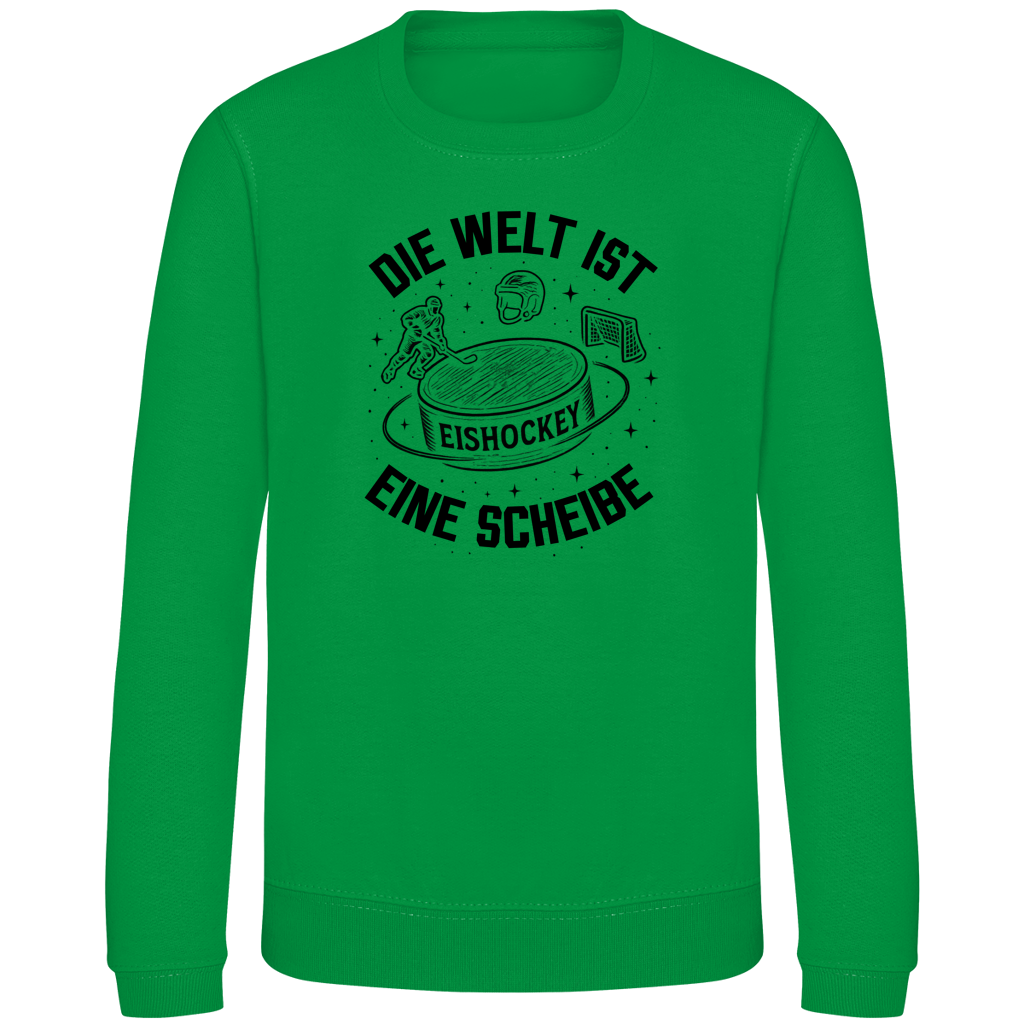 Kids Sweatshirt DIE WELT IST EINE SCHEIBE
