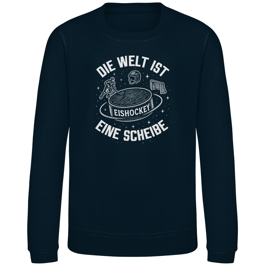 Kids Sweatshirt DIE WELT IST EINE SCHEIBE