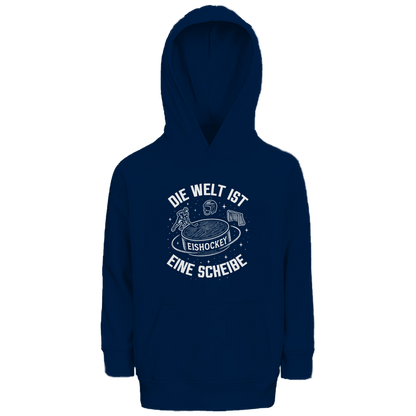 Kids Hoodie DIE WELT IST EINE SCHEIBE