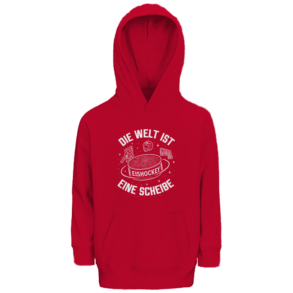 Kids Hoodie DIE WELT IST EINE SCHEIBE