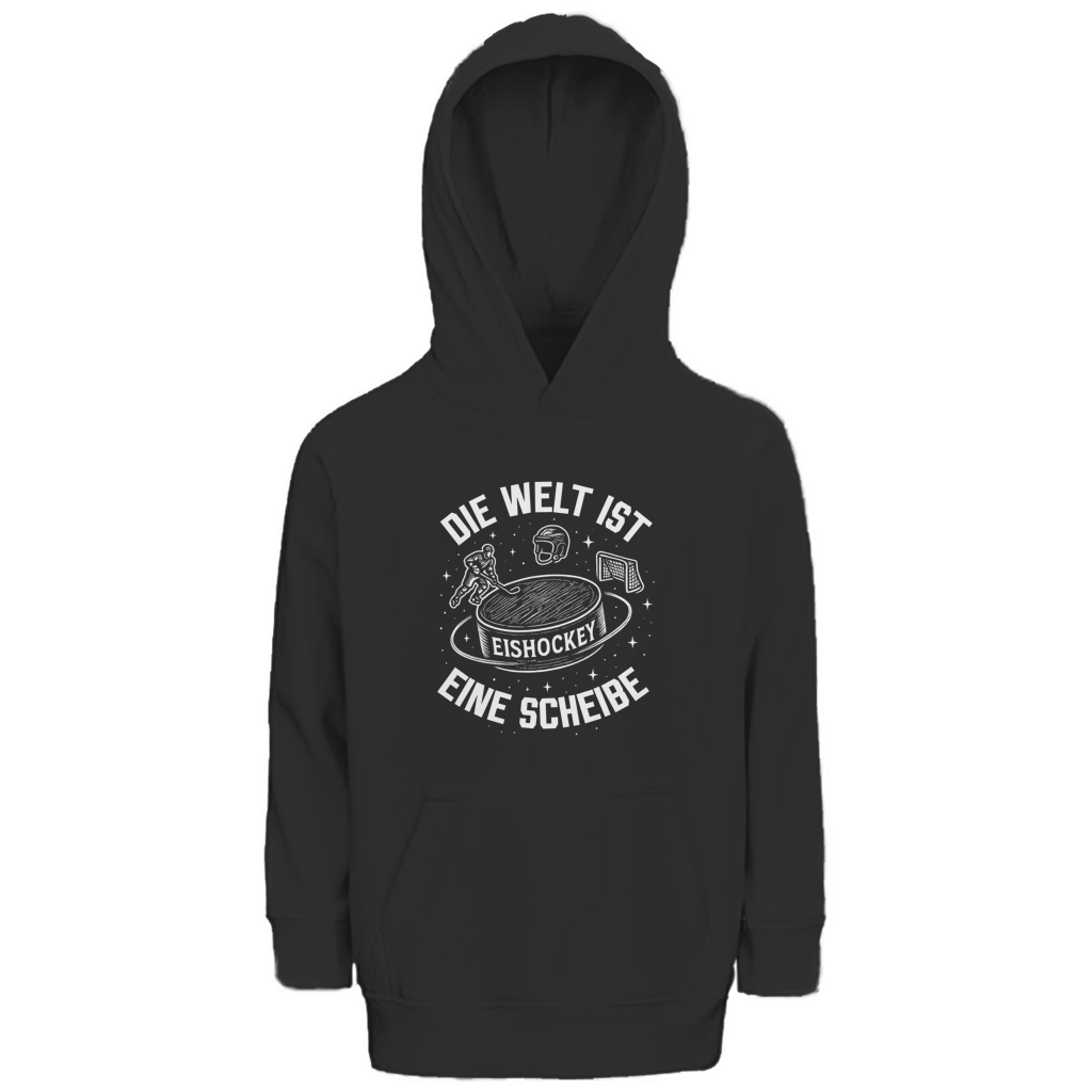 Kids Hoodie DIE WELT IST EINE SCHEIBE