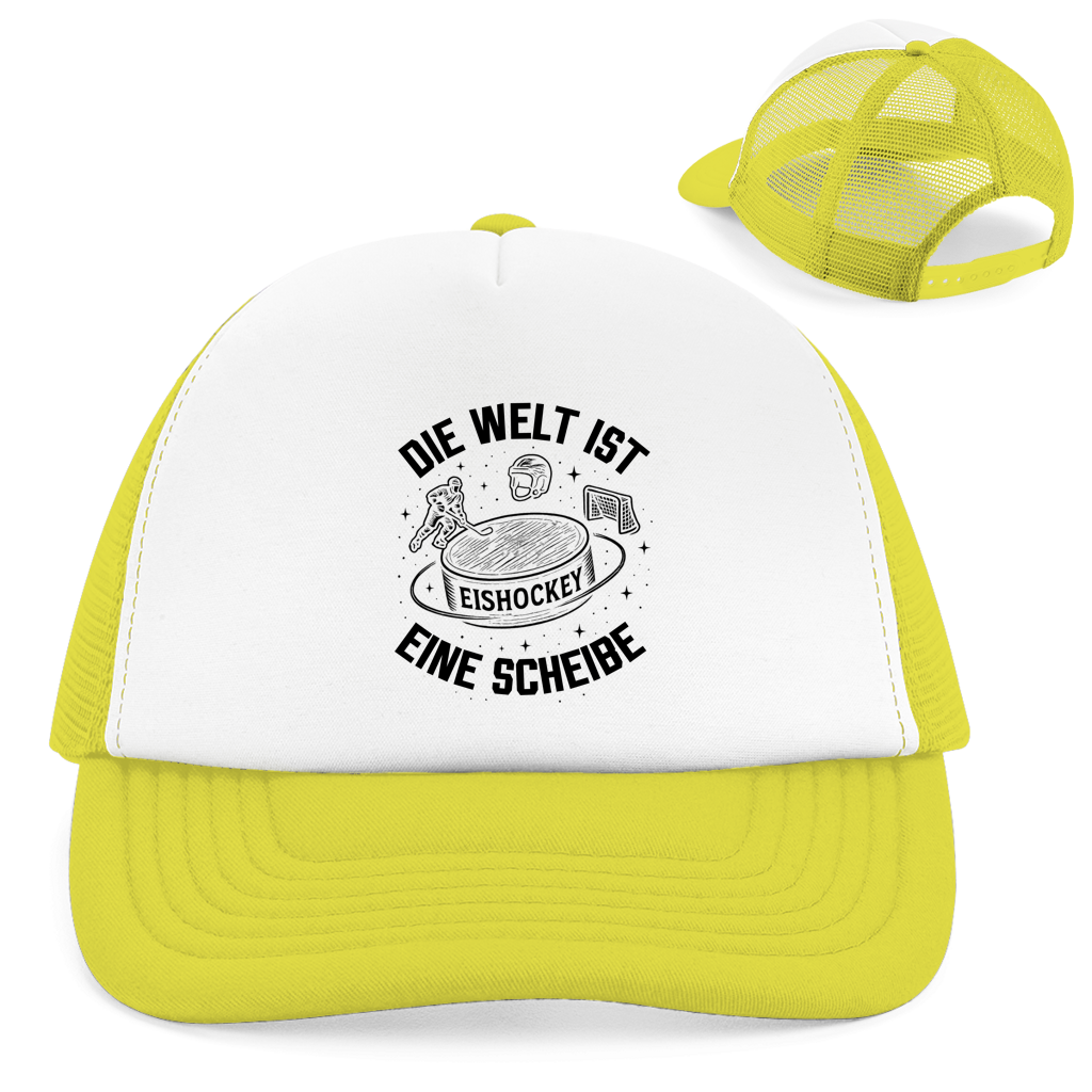 Retro Cap DIE WELT IST EINE SCHEIBE