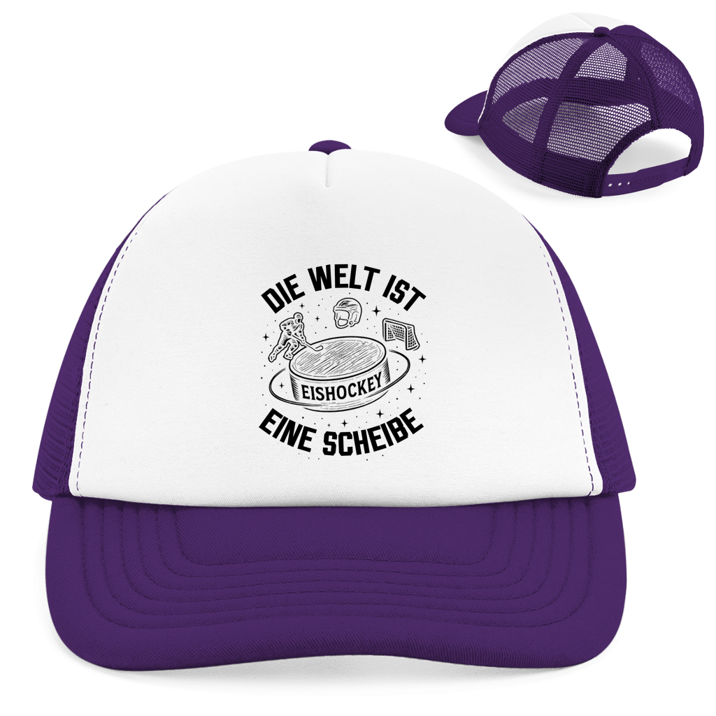 Retro Cap DIE WELT IST EINE SCHEIBE