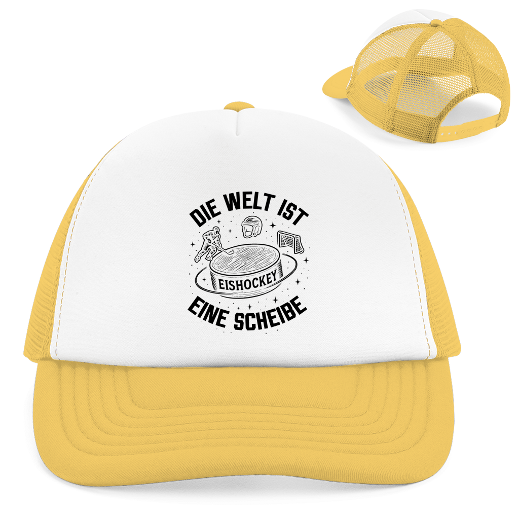 Retro Cap DIE WELT IST EINE SCHEIBE