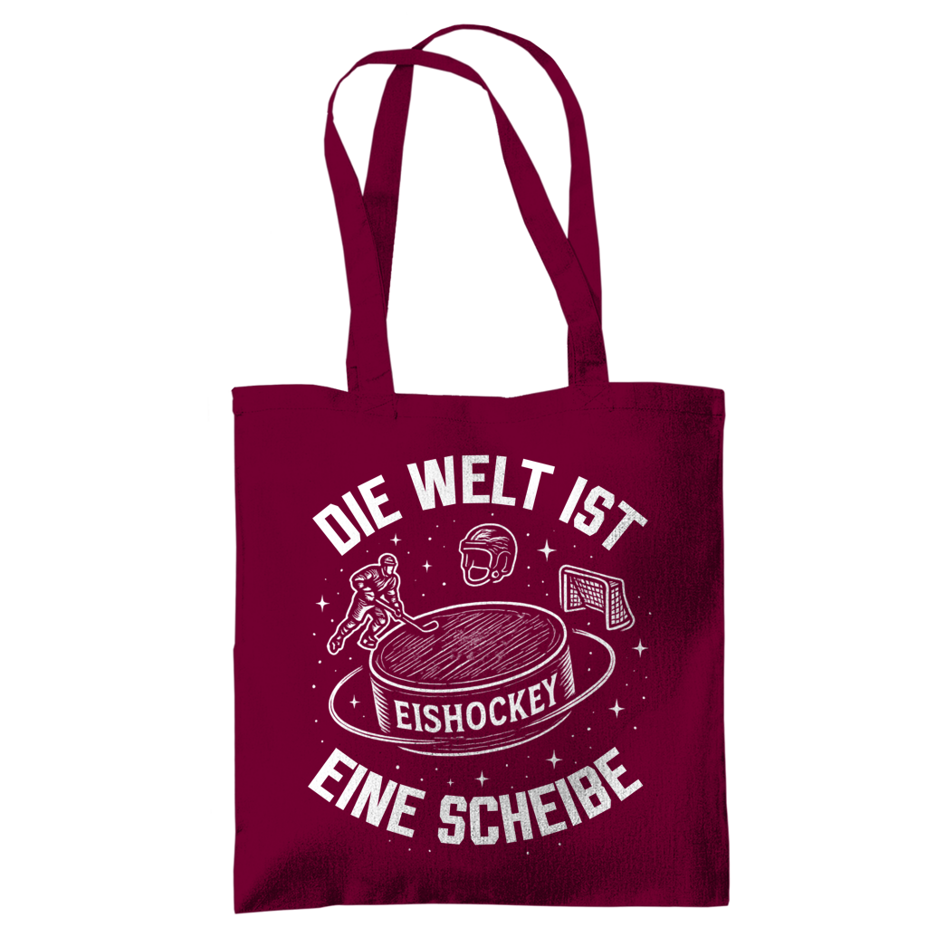 Tragetasche DIE WELT IST EINE SCHEIBE