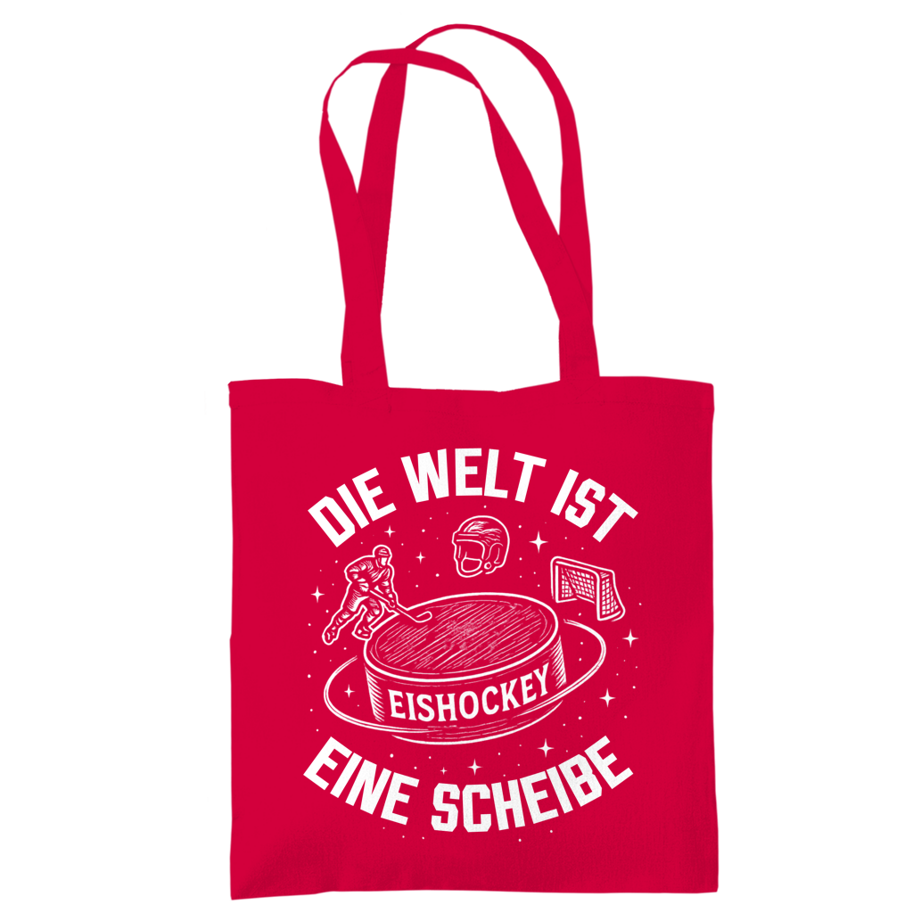 Tragetasche DIE WELT IST EINE SCHEIBE