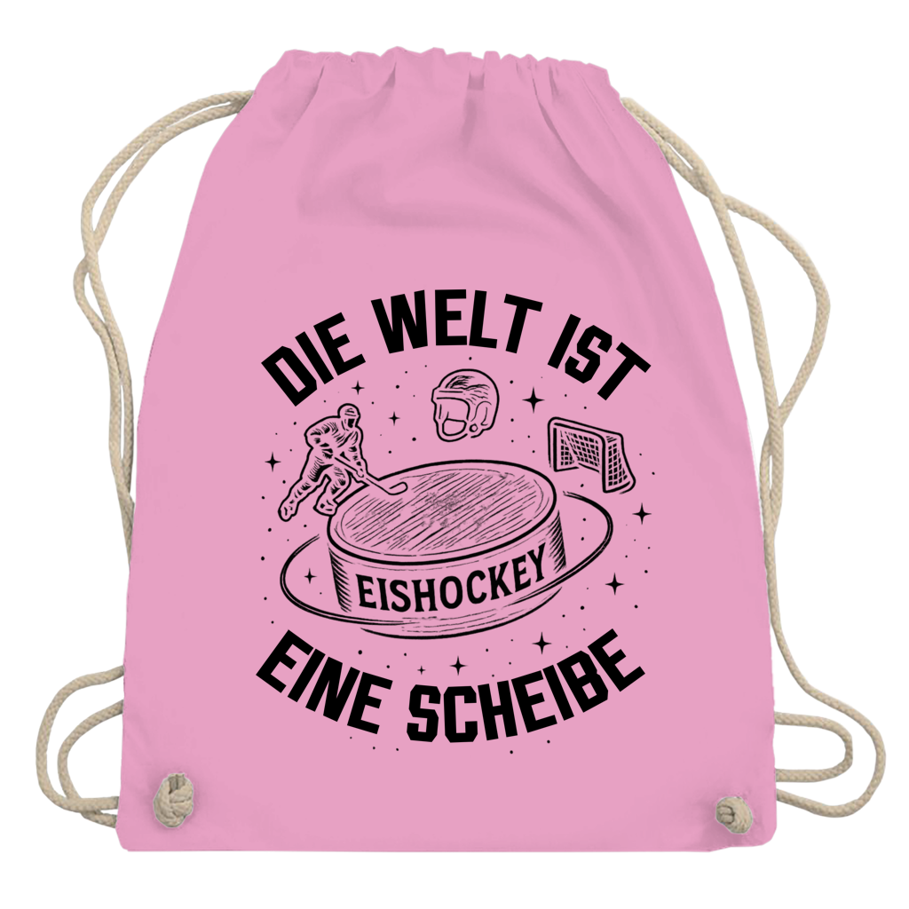 Turnbeutel DIE WELT IST EINE SCHEIBE