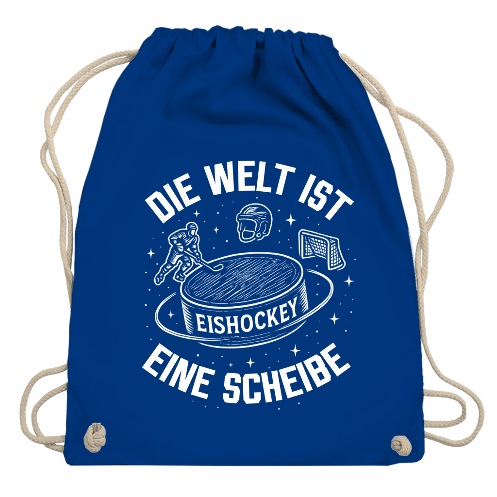 Turnbeutel DIE WELT IST EINE SCHEIBE