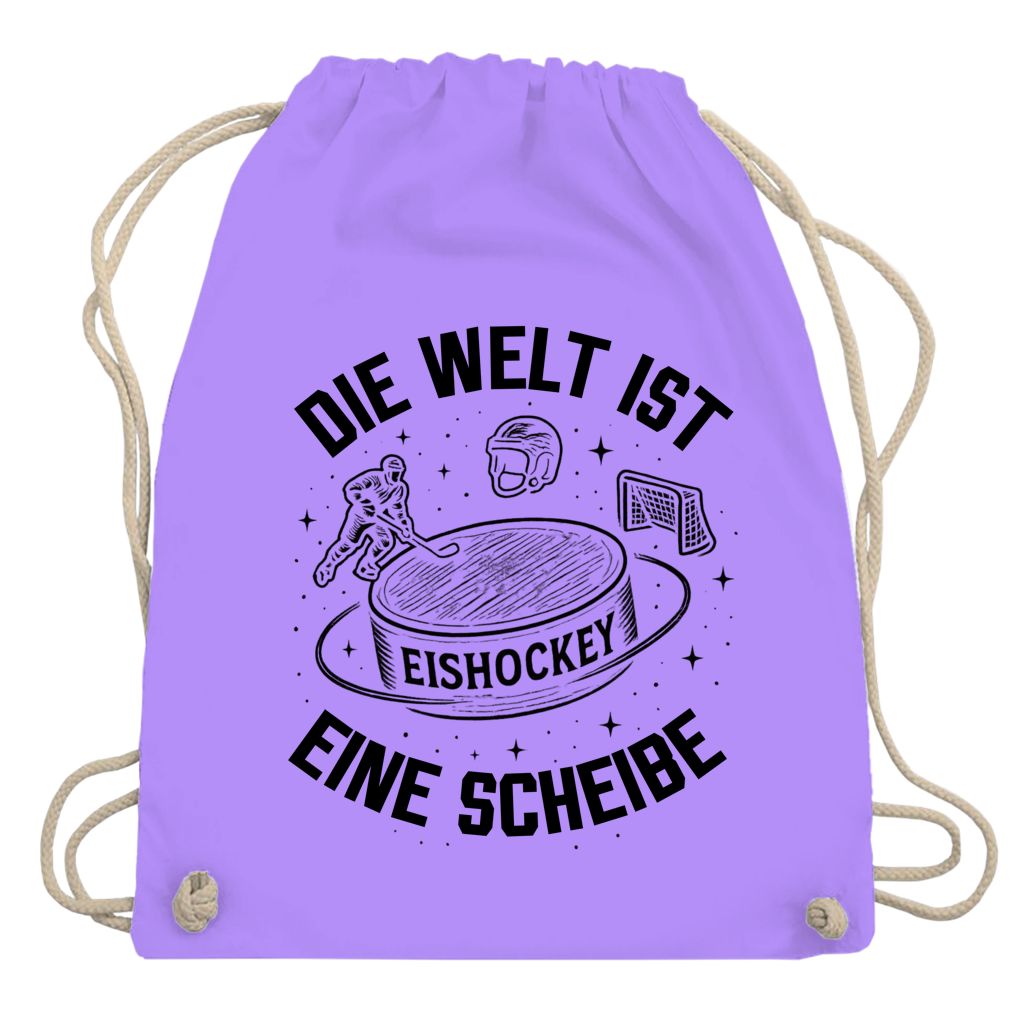 Turnbeutel DIE WELT IST EINE SCHEIBE