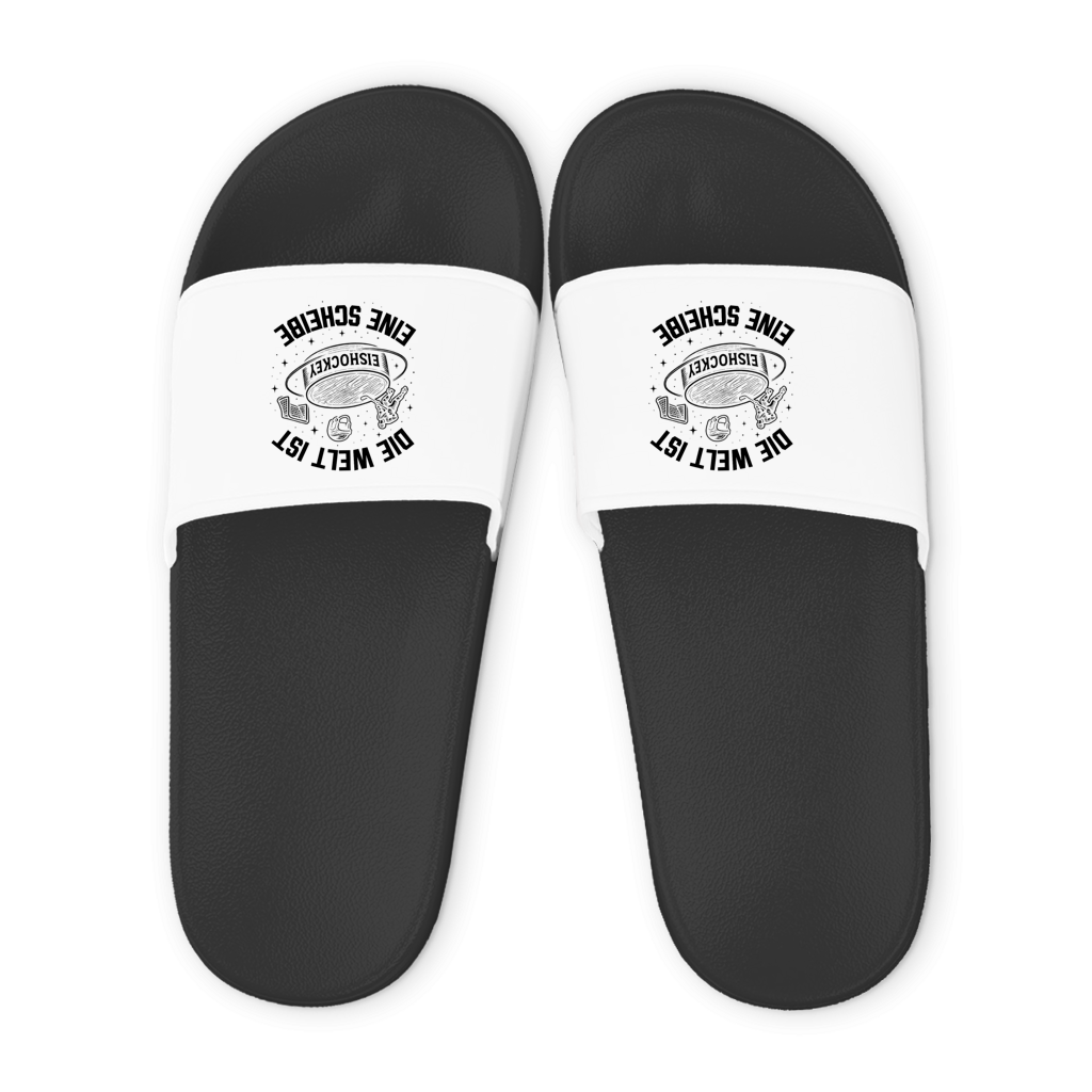 Badelatschen DIE WELT IST EINE SCHEIBE