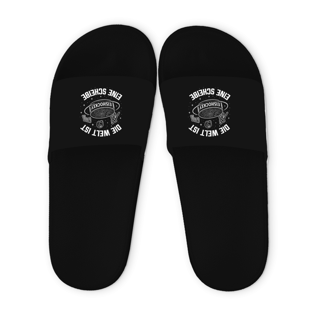 Badelatschen DIE WELT IST EINE SCHEIBE