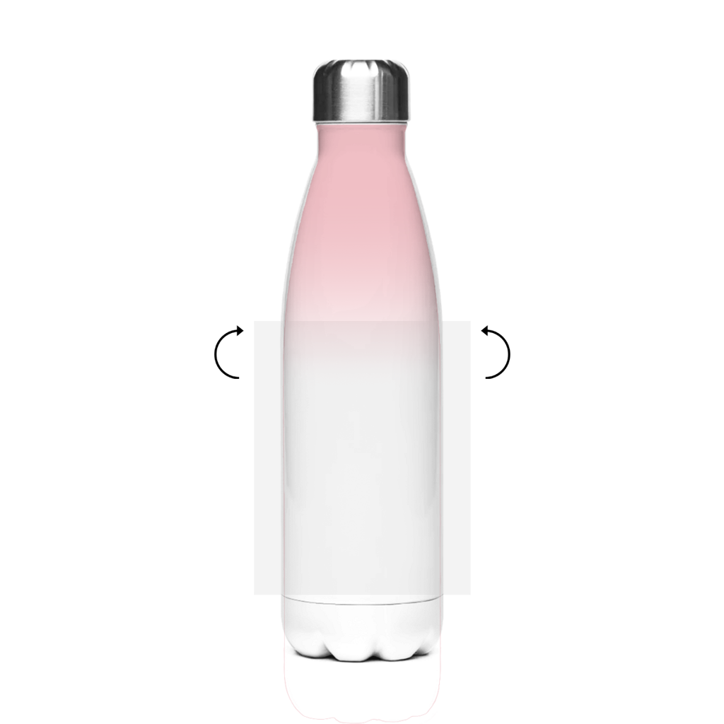 Edelstahl-Thermoflasche DIE WELT IST EINE SCHEIBE