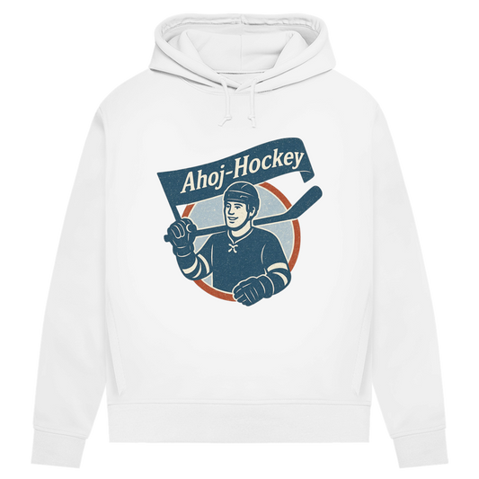 Damen Premium Bio Hoodie AHOJ-HOCKEY VINTAGE