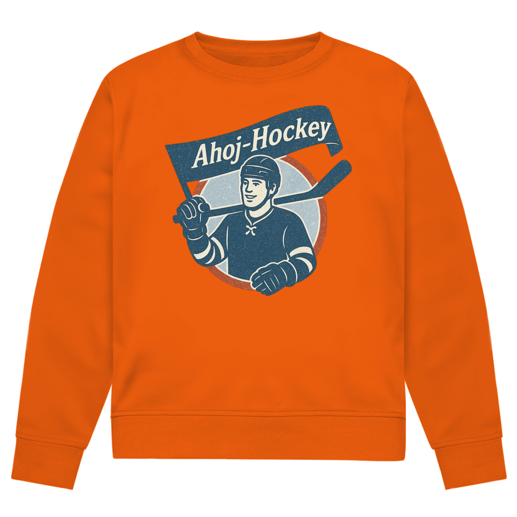 Unisex Sweatshirt AHOJ-HOCKEY VINTAGE