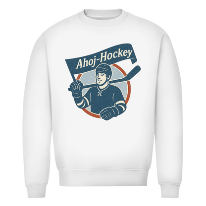 Unisex Sweatshirt AHOJ-HOCKEY VINTAGE