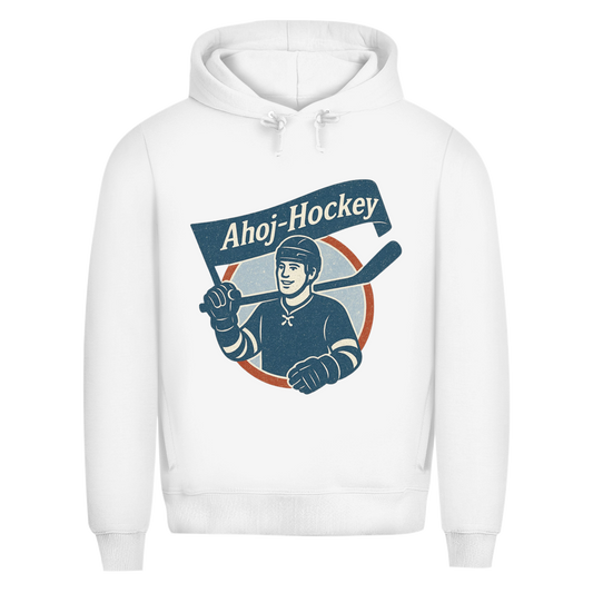 Premium Bio Hoodie AHOJ-HOCKEY VINTAGE