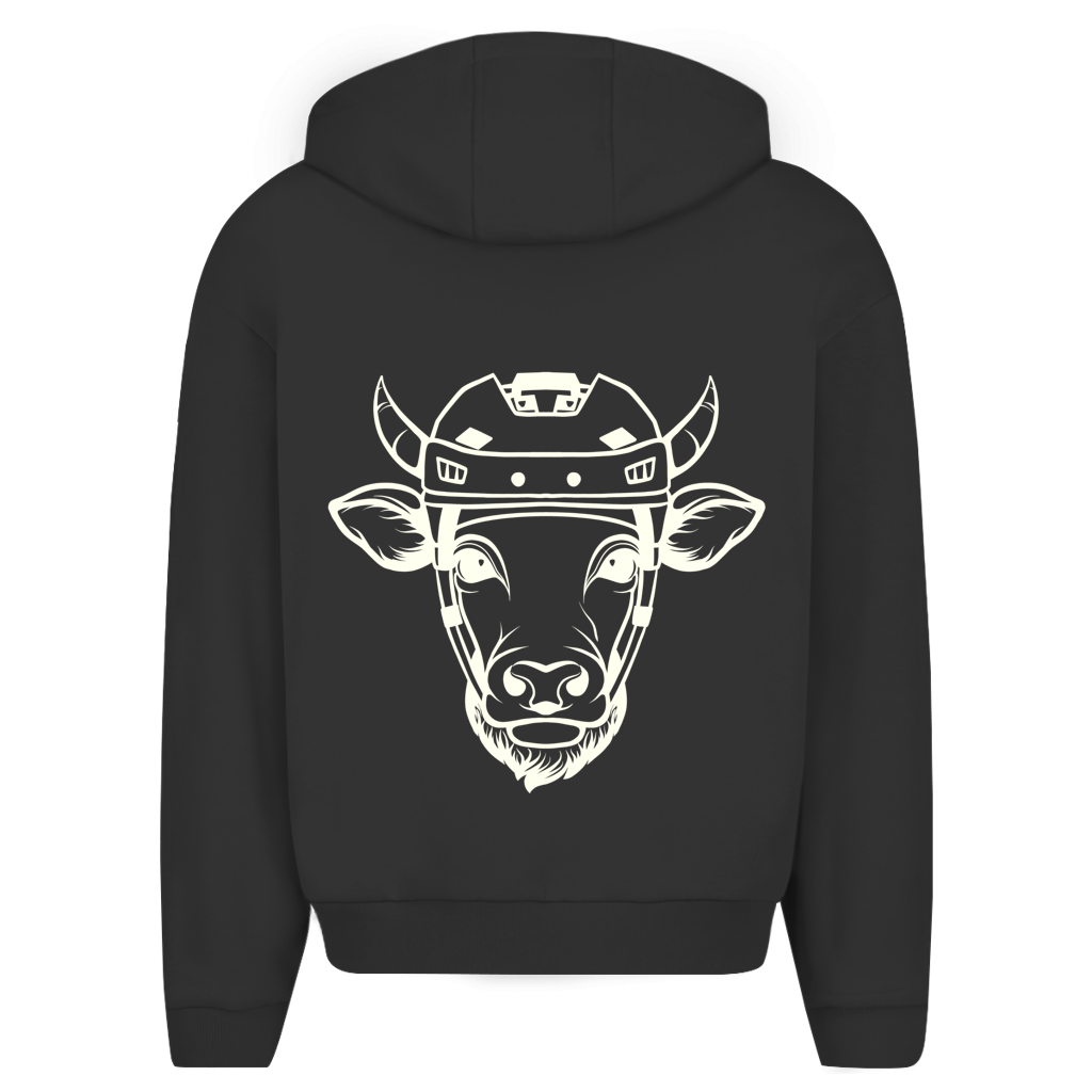 Oversize Zipper HOCKEYKUH (front&back)