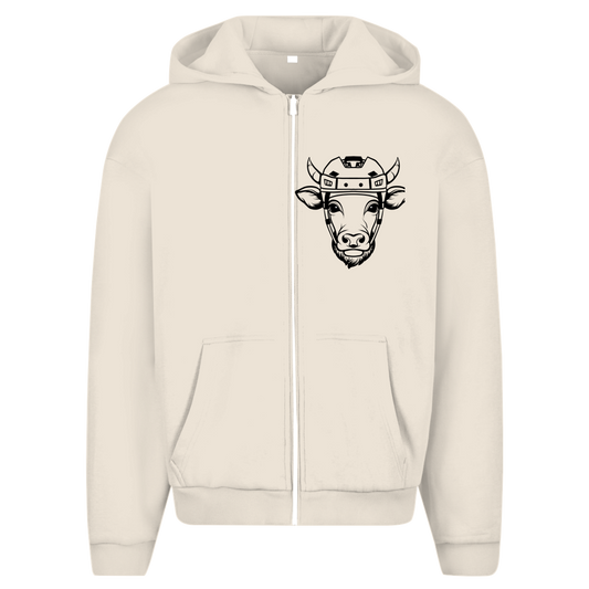 Oversize Zipper HOCKEYKUH (front&back)