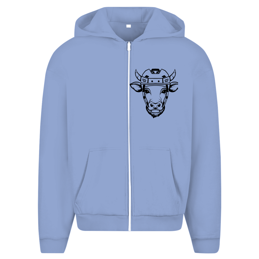 Oversize Zipper HOCKEYKUH (front&back)
