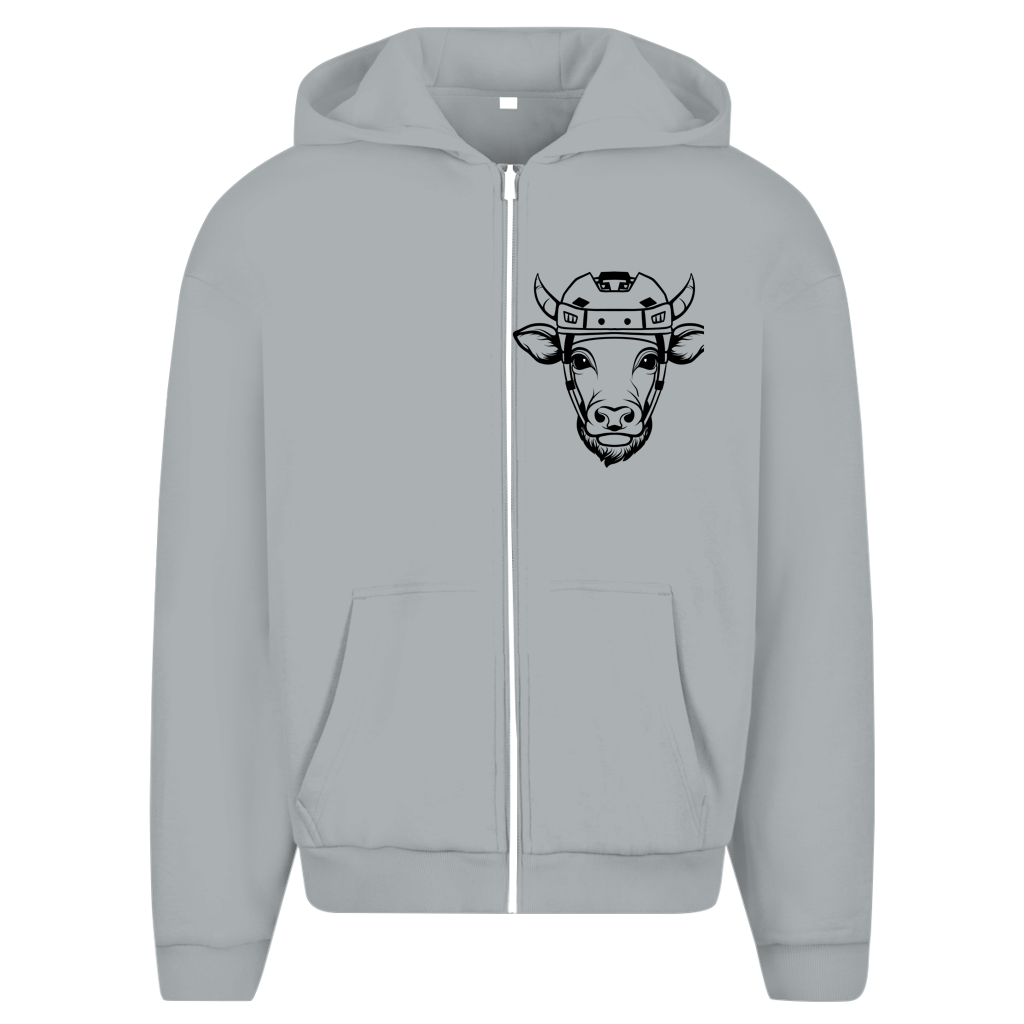 Oversize Zipper HOCKEYKUH (front&back)