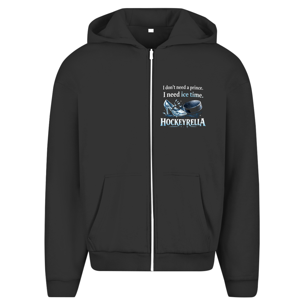 Oversize Zipper NO PRINCE HOCKEYRELLA (front&back)