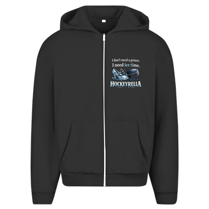 Oversize Zipper NO PRINCE HOCKEYRELLA (front&back)