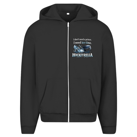 Oversize Zipper NO PRINCE HOCKEYRELLA (front&back)
