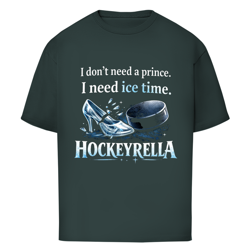 Oversize T-Shirt NO PRINCE HOCKEYRELLA