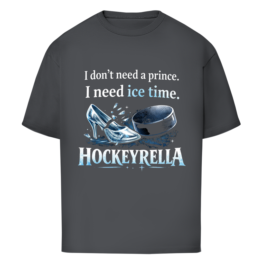 Oversize T-Shirt NO PRINCE HOCKEYRELLA