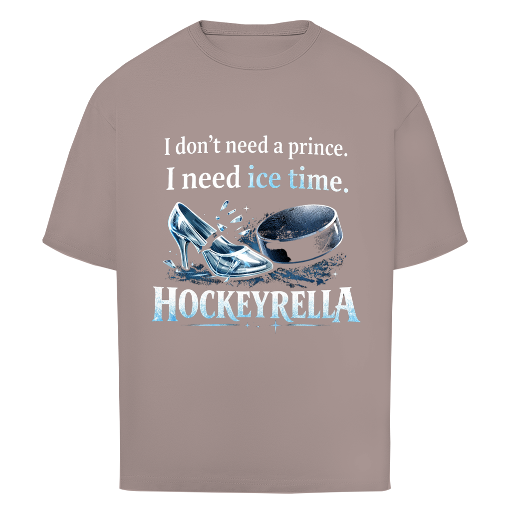 Oversize T-Shirt NO PRINCE HOCKEYRELLA