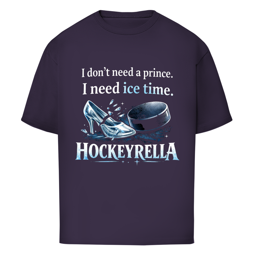 Oversize T-Shirt NO PRINCE HOCKEYRELLA