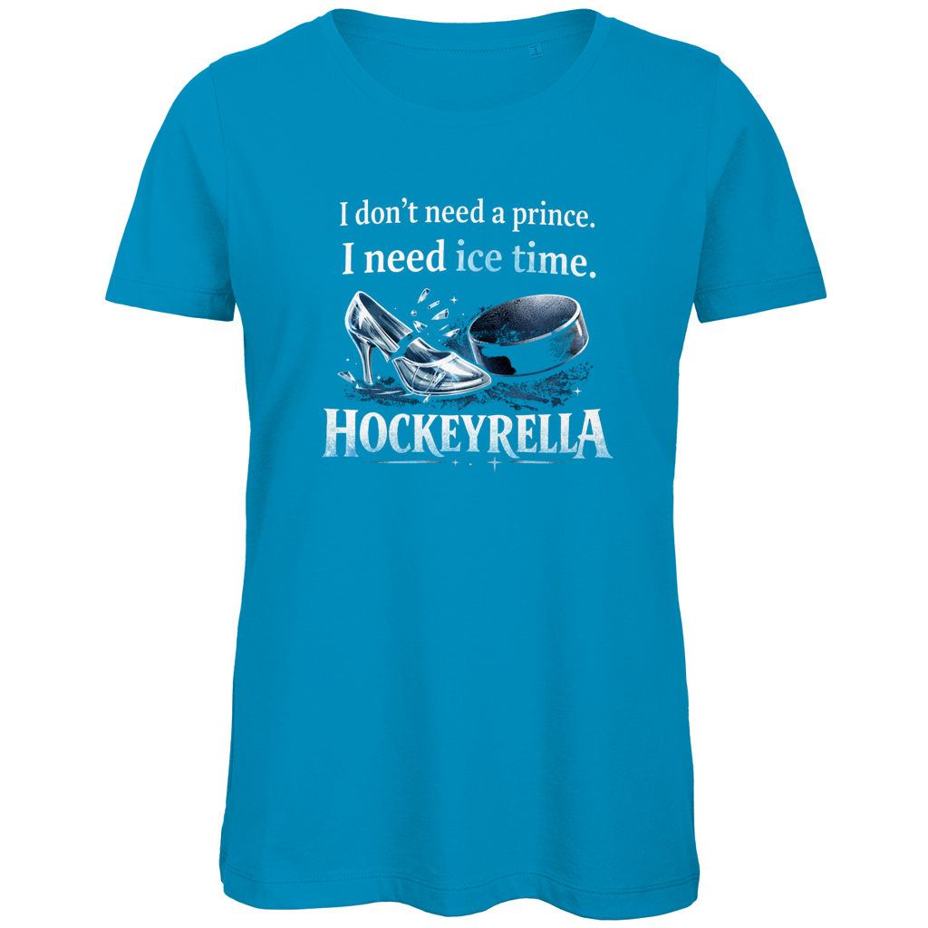 Ladies T-Shirt NO PRINCE HOCKEYRELLA