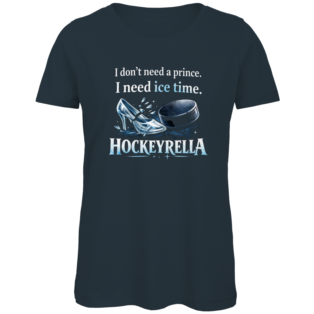 Ladies T-Shirt NO PRINCE HOCKEYRELLA