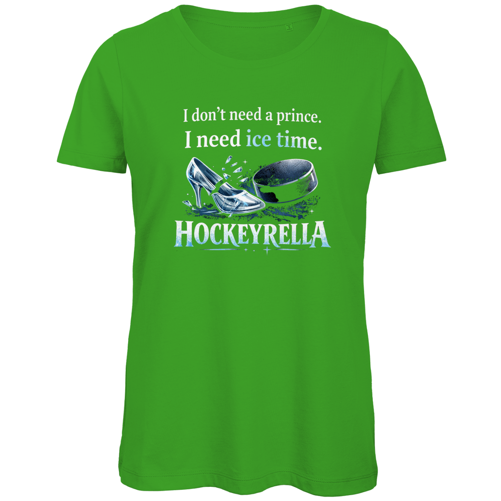 Ladies T-Shirt NO PRINCE HOCKEYRELLA