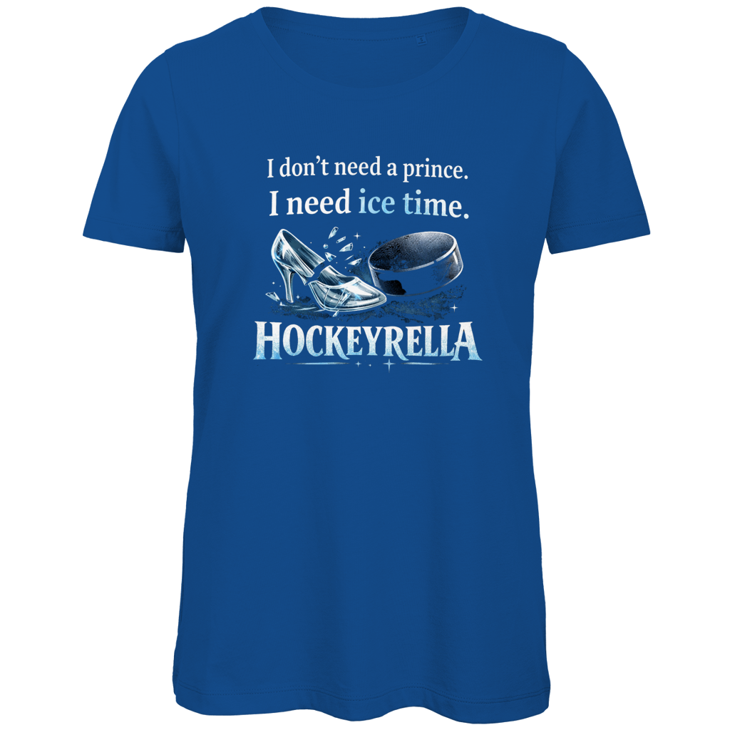 Ladies T-Shirt NO PRINCE HOCKEYRELLA