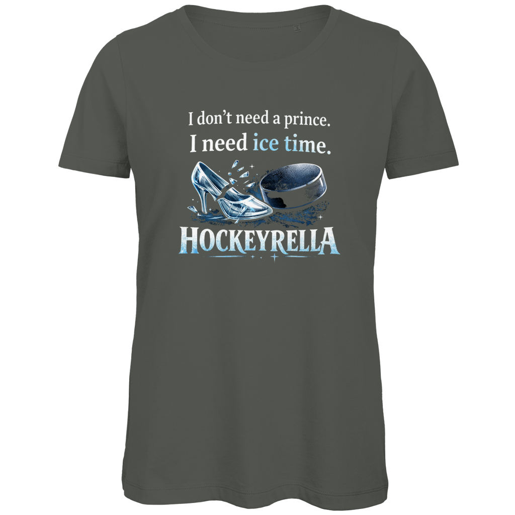 Ladies T-Shirt NO PRINCE HOCKEYRELLA